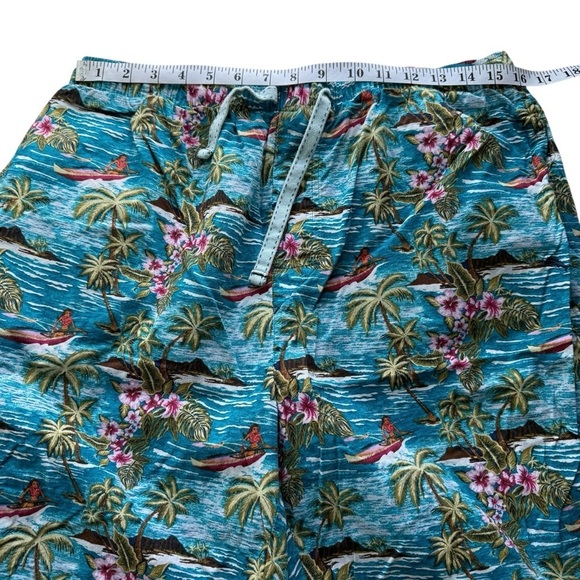 Tommy Bahama Baja Hula High Seas Tropical Floral Board Shorts Swim Trunks Large - Picture 6 of 10